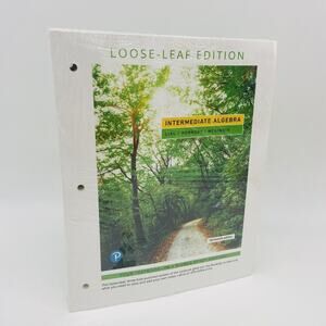 NEW/SEALED Intermediate Algebra, Loose-Leaf 13th Edition Lial/Hornsby/McGinnis